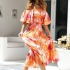 Day Dresses | Sage and Paige Stay Awhile Maxi Dress - Orange