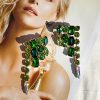 Earrings | Sage and Paige Tropics Earrings - Green