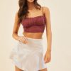 Dressy Tops | Sage and Paige Walk On Fire Top - Antique Rose