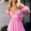 Formal Dresses | Sage and Paige Ride This Out Mini Dress - Pink