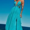 Day Dresses | Sage and Paige Dolly Maxi Dress - Aqua