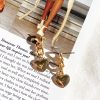 Earrings | Sage and Paige Heart'S Content Earrings - Gold