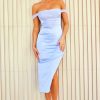 Formal Dresses | Sage and Paige All In Attraction Midi Dress - Steel Blue