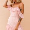 Going Out Dresses | Sage and Paige Venetian Summer Dress - Blush