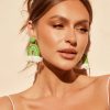 Earrings | Sage and Paige Love Full Oasis Earrings - Green