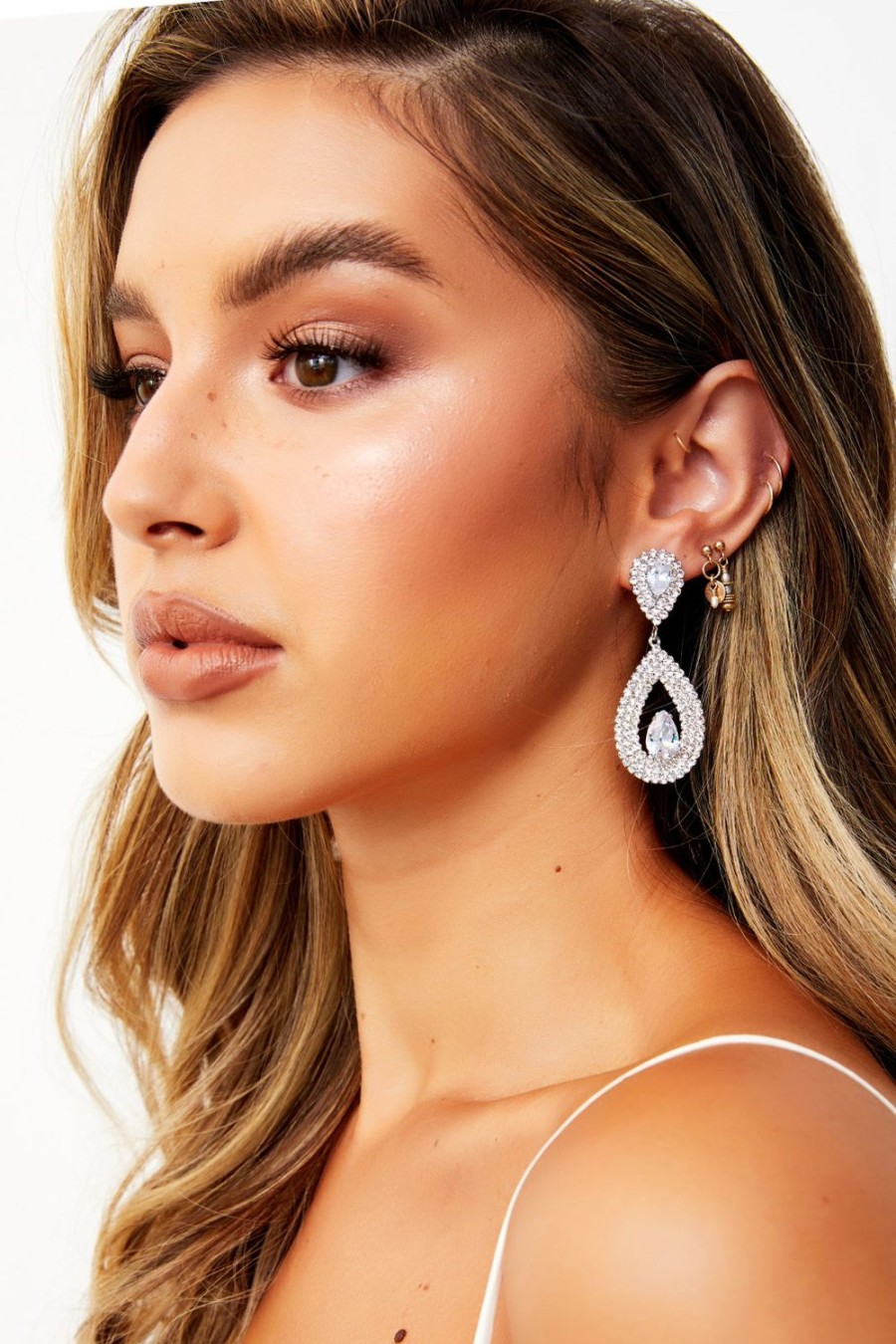 Earrings | Sage and Paige So Obsessed Earrings - Silver