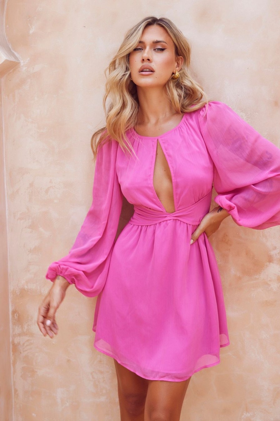 Formal Dresses | Sage and Paige Can'T Let It Go Mini Dress - Pink