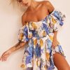 Day Dresses | Sage and Paige Begonia Bloom Mini Dress - Blue